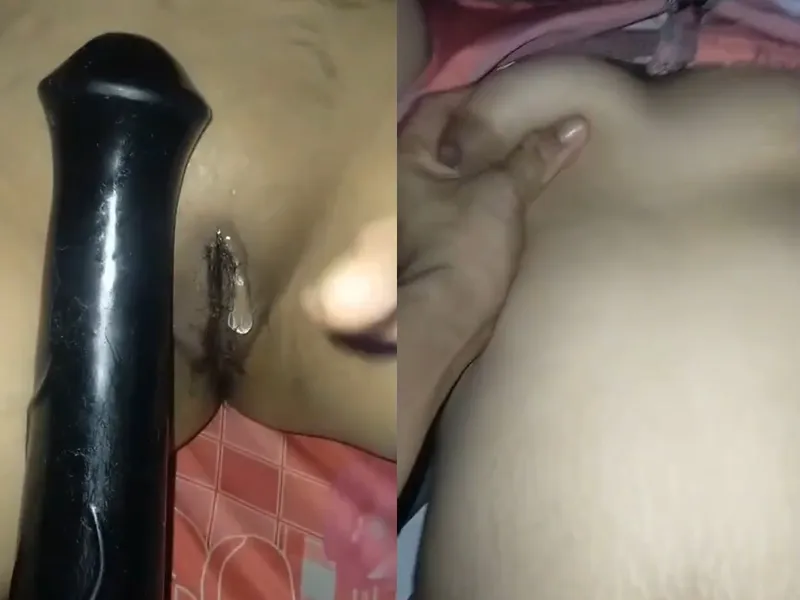Cô bạn gái xinh tươi vú đẹp lỗ lồn múp tự sướng bằng sextoy cực sướng